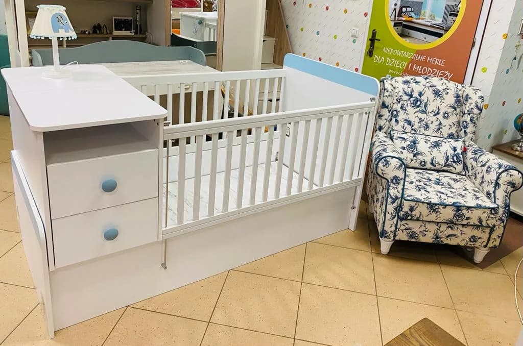 Łóżeczko Bony Baby z ekspozycji